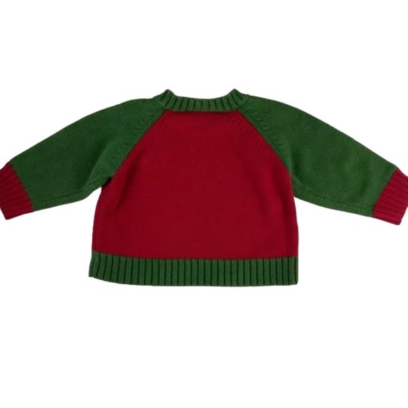 Rodin Colourblock Owl Raglan Sleeve Sweater Size 12 Months - Picture 6 of 10